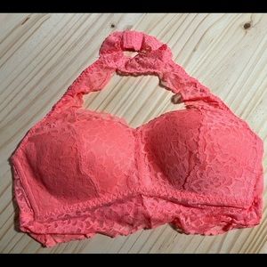 NWT PINK Victoria’s Secret Push-up Bralette
